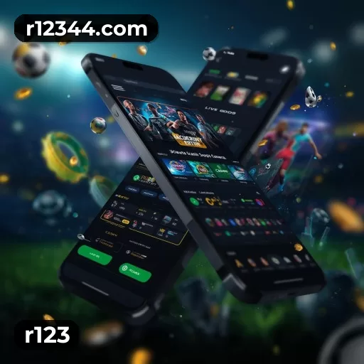 Aplicativo mobile r123 para iOS e Android